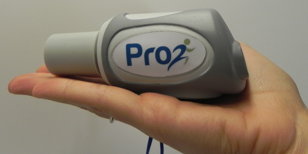 #handheld PrO2 in hand